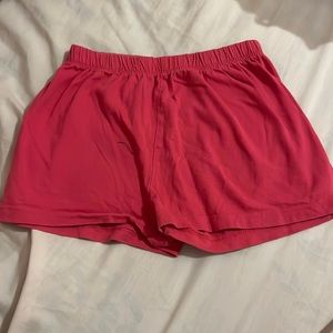 Pink shorts for girls